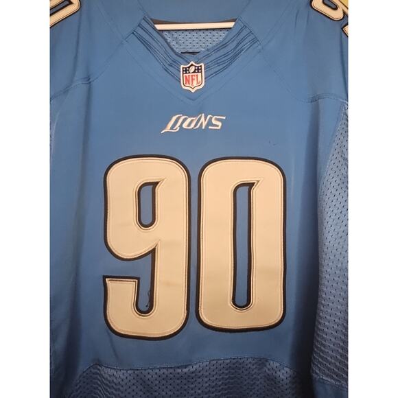 Detroit Lions #90 Ndamukong Suh Nike Stitched Sewn NFL Jersey Size 44 - Picture 2 of 10
